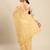 beige beige floral zari pure chiffon saree