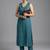 women regular kurta with trousers