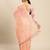 pink pink floral pure chiffon saree