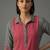 women striped regular kurta with trousers