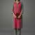 women striped regular kurta with trousers