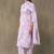 women floral printed regular cotton kurta with trousers & with dupatta