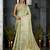 green striped woven design zari organza banarasi saree