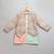 Pink mint green cotton silk Men Kurta Set