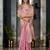 pink leheriya woven design zari handloom banarasi saree
