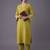 women ethnic motifs embroidered regular thread work kurta with trousers