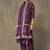 women ethnic motifs printed regular cotton kurta with trousers & with dupatta