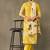 women floral printed regular cotton kurta with trousers & with dupatta