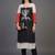 women printed regular kurta with trousers