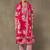 women floral printed regular cotton kurta with trousers & with dupatta