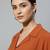 women regular silk crepe kurta with trousers