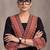 women printed regular cotton kurta with trousers & with dupatta