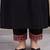 women printed regular cotton kurta with trousers & with dupatta