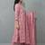 women floral printed regular thread work kurta with trousers & with dupatta