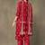 women ethnic motifs printed regular cotton kurta with trousers & with dupatta