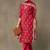 women ethnic motifs printed regular cotton kurta with trousers & with dupatta