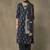 women ethnic motifs printed regular cotton kurta with trousers & with dupatta