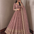 Women's heavy embroidered anarkali kurta pant set with dupatta