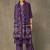 women embroidered regular thread work cotton kurta with palazzos & with dupatta