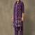 women embroidered regular thread work cotton kurta with palazzos & with dupatta