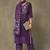 women embroidered regular thread work cotton kurta with palazzos & with dupatta