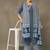 women ethnic motifs printed regular cotton kurta with palazzos & with dupatta