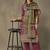 women ethnic motifs printed regular cotton kurta with trousers & with dupatta