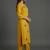 women ethnic motifs embroidered regular thread work kurta with trousers