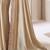 cream embellished sequinned pure chiffon saree