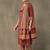 women ethnic motifs printed regular cotton kurta with palazzos & with dupatta