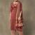 women ethnic motifs printed regular cotton kurta with palazzos & with dupatta