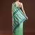 green woven design zari muga saree