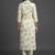 women floral printed regular kurta with trousers