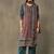 women ethnic motifs printed regular cotton kurta with palazzos & with dupatta