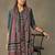 women ethnic motifs printed regular cotton kurta with palazzos & with dupatta