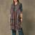 women ethnic motifs printed regular cotton kurta with palazzos & with dupatta