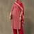 women printed regular cotton kurta with trousers & with dupatta