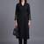 women regular sequinned kurta with trousers