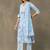 women floral printed regular cotton kurta with palazzos & with dupatta