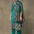 women ethnic motifs printed regular cotton kurta with palazzos & with dupatta