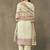women floral printed regular kurta with trousers & with dupatta