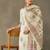 women floral printed regular kurta with trousers & with dupatta