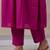 women floral embroidered regular thread work cotton kurta with trousers & with dupatta
