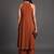 women ethnic motifs embroidered panelled thread work silk georgette kurta with palazzos