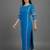 women ethnic motifs embroidered regular thread work kurta with trousers