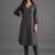 women regular thread work kurta with trousers