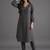 women regular thread work kurta with trousers