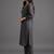 women regular thread work kurta with trousers