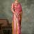 purple woven design silk blend banarasi saree