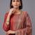 women ethnic motifs regular kurta with trousers & with dupatta